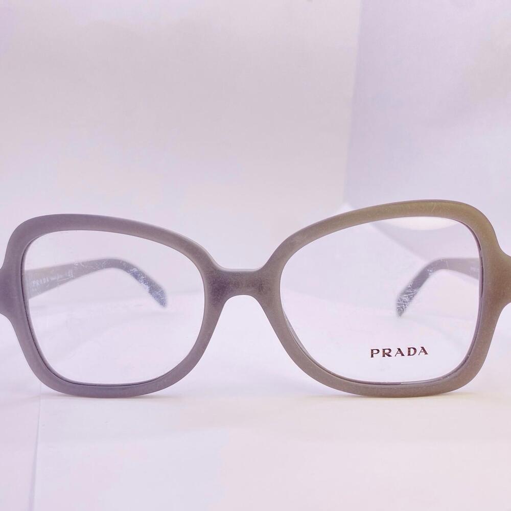 Prada Eyeglasses Frames VPR 25S UFG-1O1 51 [] 18 135 MM Matte Grey Stone - Picture 3 of 9